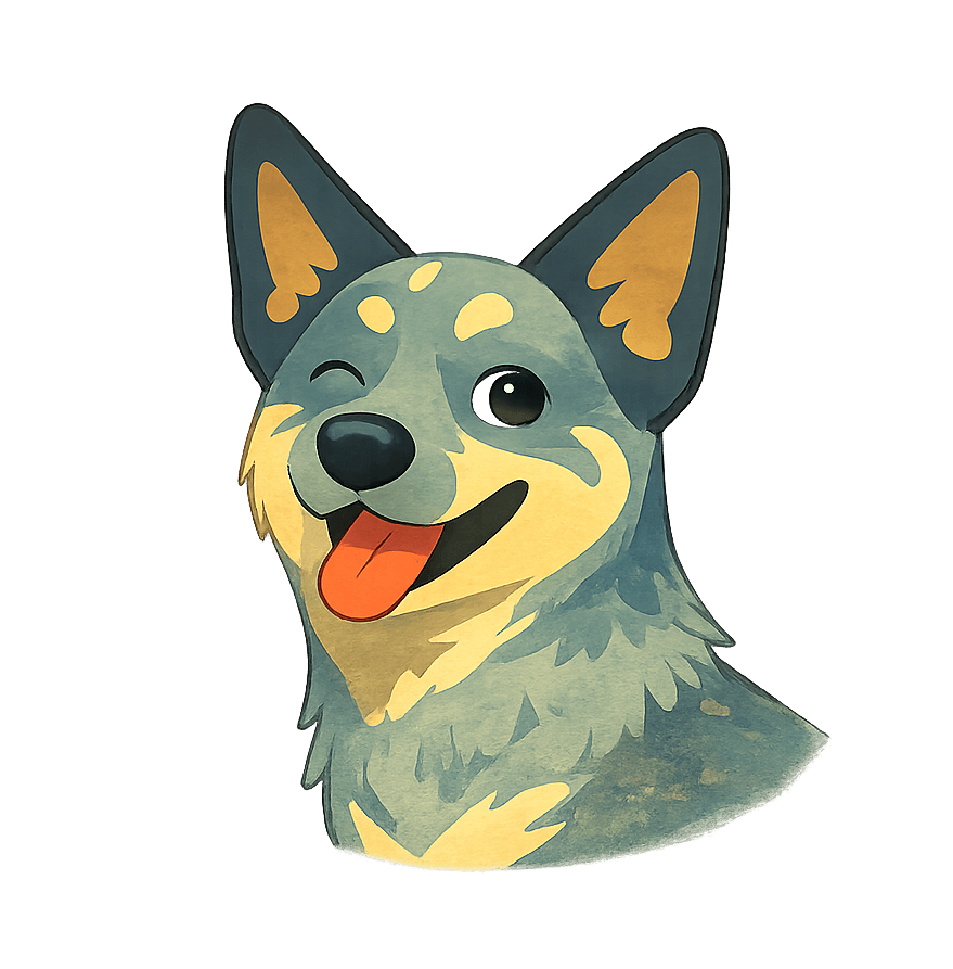 Brand Drover dog head